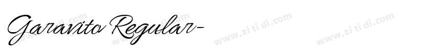 Garavito Regular字体转换 Garavito Regular字体转换